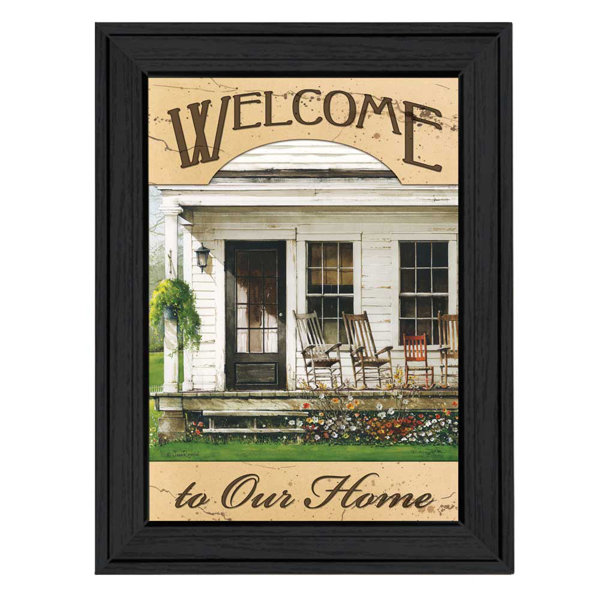 Trendy Decor 4U 'Welcome to Our Home' - Picture Frame Photographic